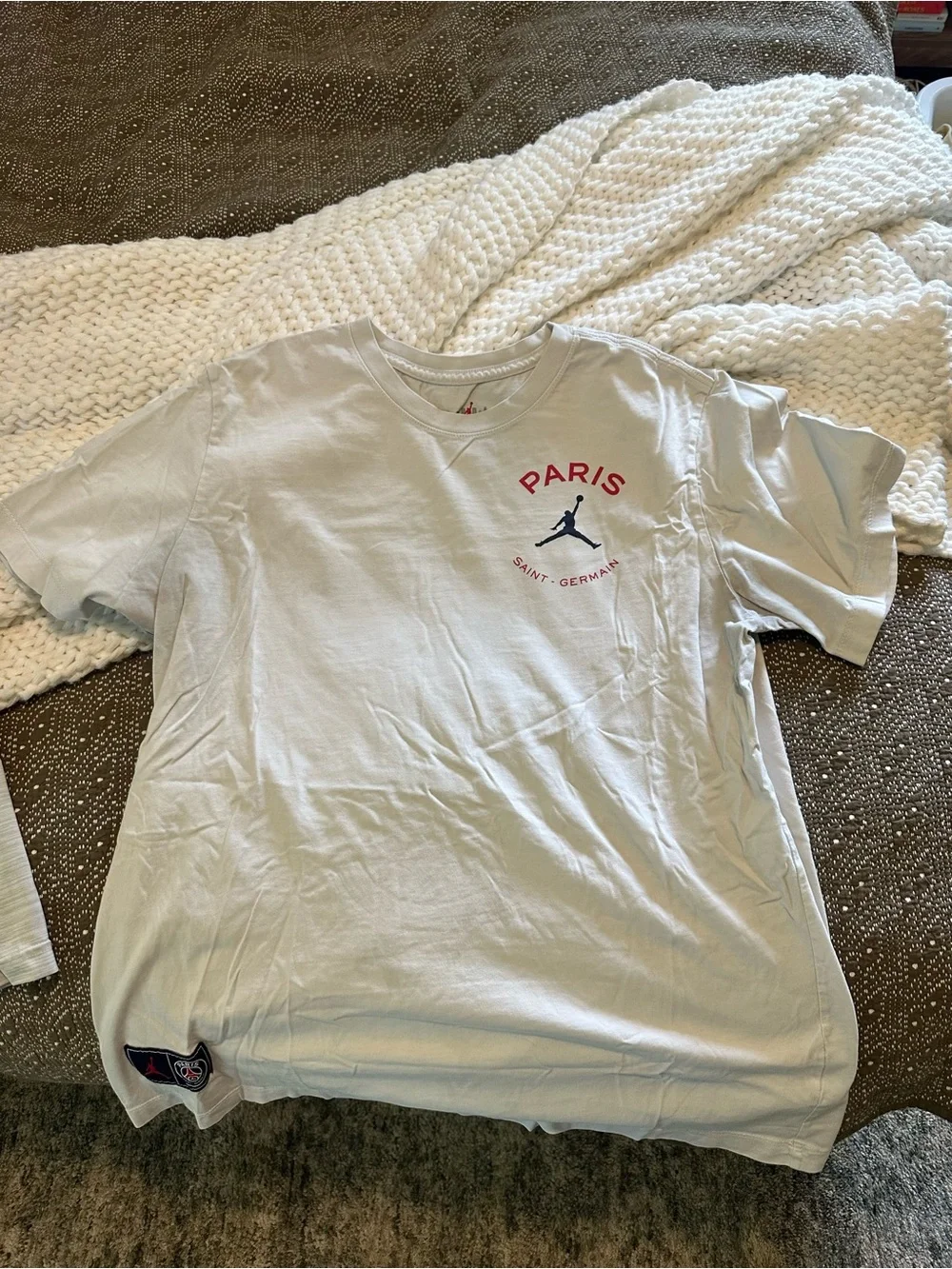 Paris Saint-Germain x Jordan White Tee
